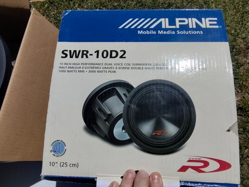 Alpine swr 10d2 - alpine, swr-10d2