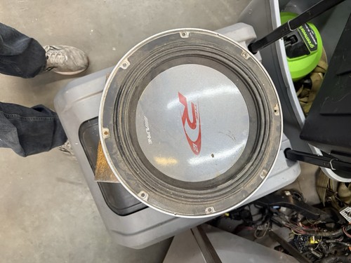 Subwoofer alpine type - r, 12"