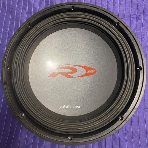 Subwoofer alpine type - subwoofer, 15"