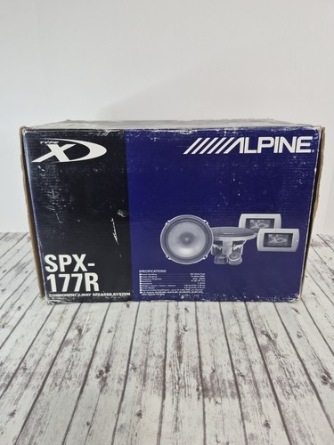 Alpine spx 177r type - alpine, spx-177r