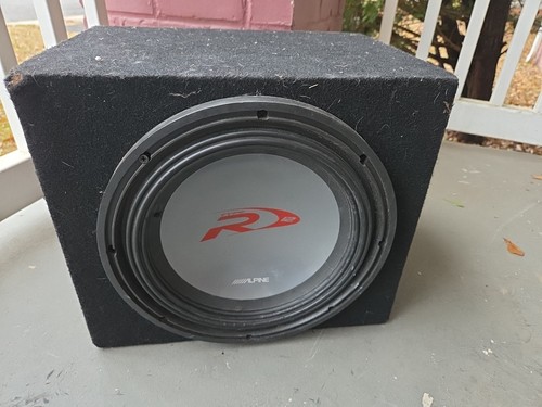 Subwoofer alpine type - subwoofer, r