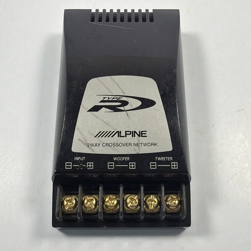 Alpine type crossover audio - alpine,